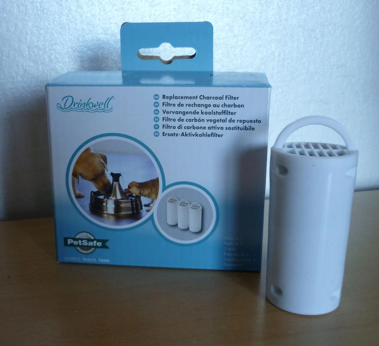 Drinkwell PetSafe Vervangende koolstoffilter waterfontein drinkfontein 4 stuks